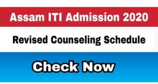 ITI Assam Admission 2022 Spot Admission