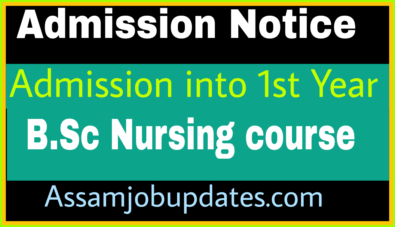 admission notice