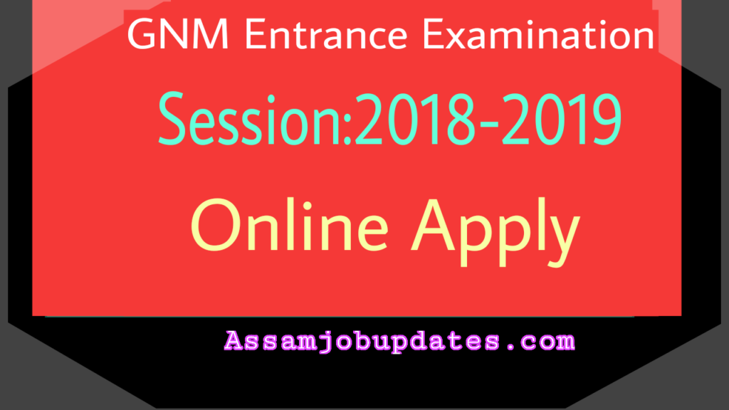 GNM Entrance Examination