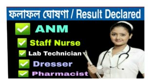 ESI Scheme Assam Grade III Paramedical posts result 2021