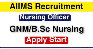 AIIMS Recruitment 2022