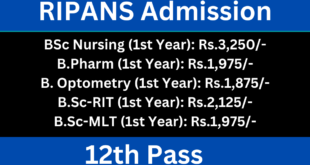 RIPANS Aizawl Admission