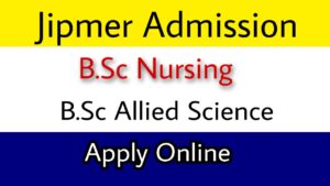 JIPMER Admission 2023