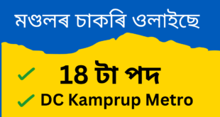 DC Kamrup Metro Recruitment 2023