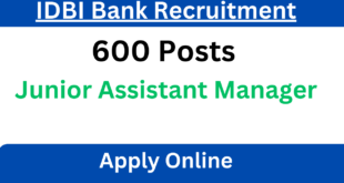 IDBI Bank Recruitment