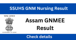 SSUHS GNM Result