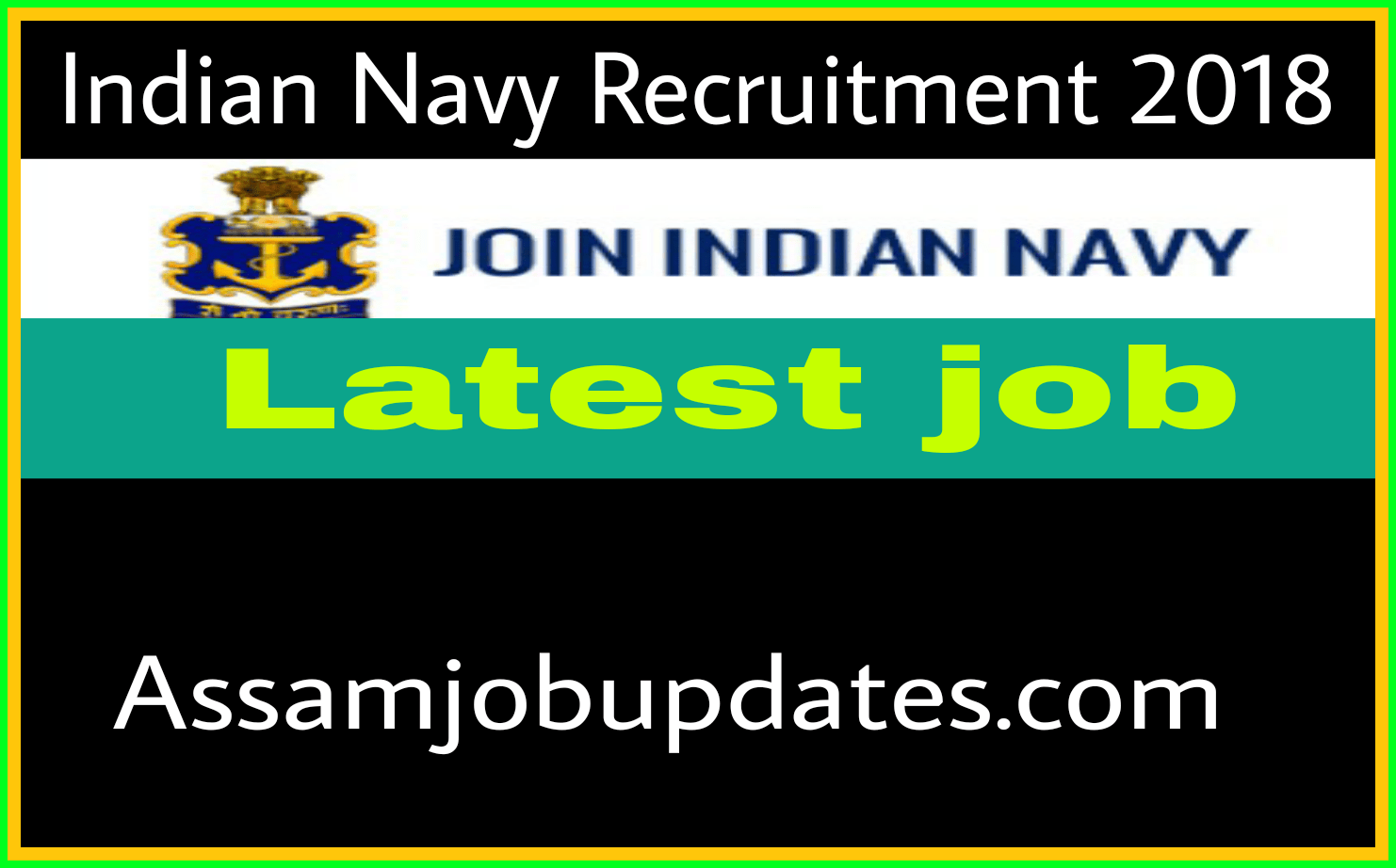 Indian Navy Recruitment 2018 Latest job