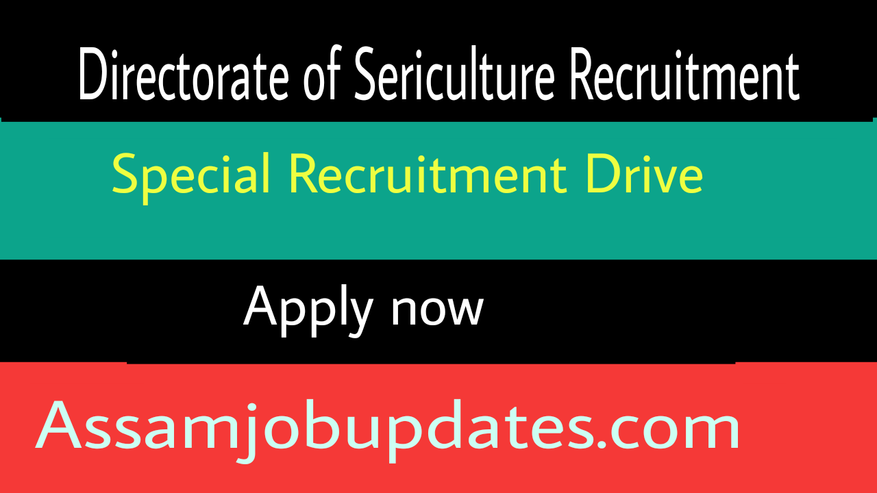 Directorate of Sericulture Recruitment 2018