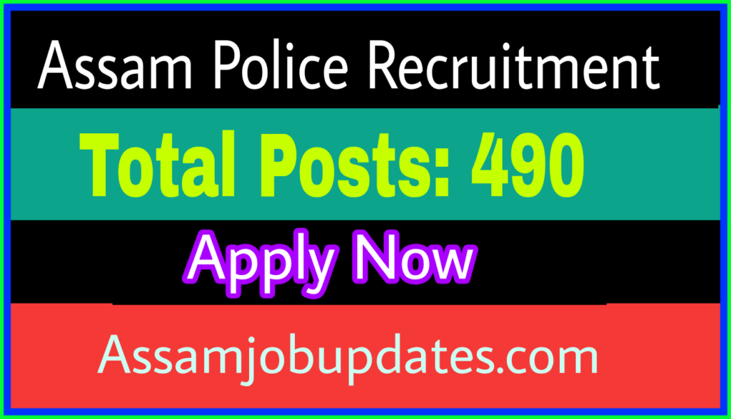 Assam police recruitment