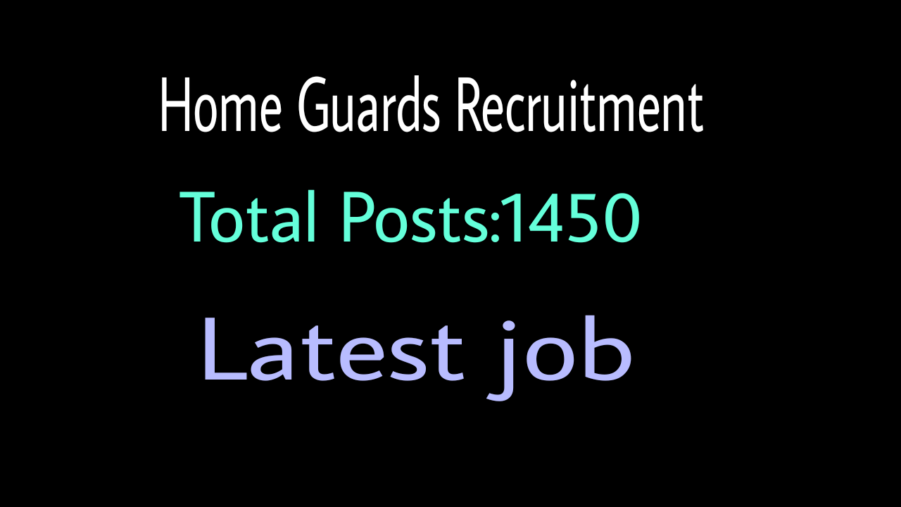 Home Guards Recruitment