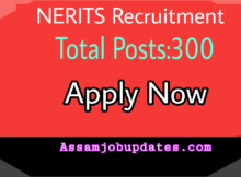 NERITS Recruitment