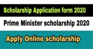 Prime Minister Scholarship Scheme 2020