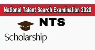 National Talent Search (NTS) Examination 2020