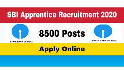 SBI Apprentice Recruitment 2020