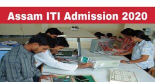 Assam ITI Admission 2020