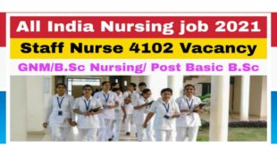 Bihar Staff Nurse Recruitment 2021