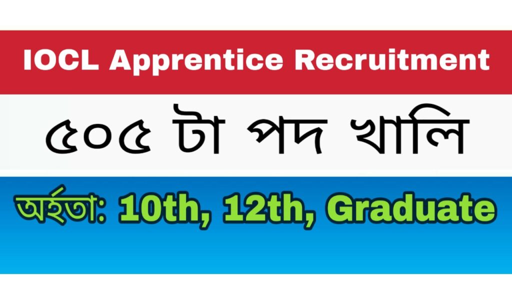 IOCL Apprentice Recruitment 2021