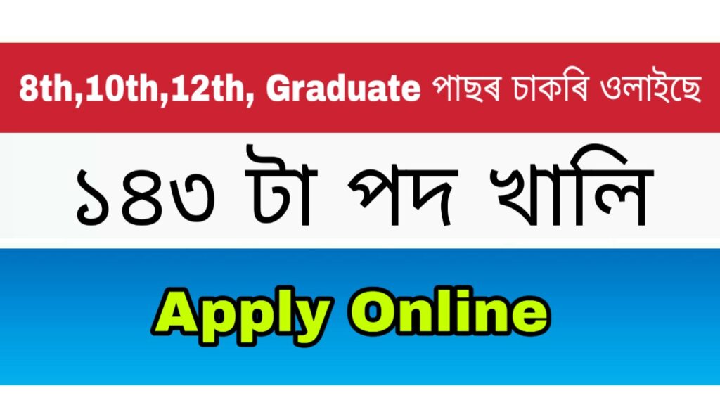 Soil Conservation Assam Recruitment 2021