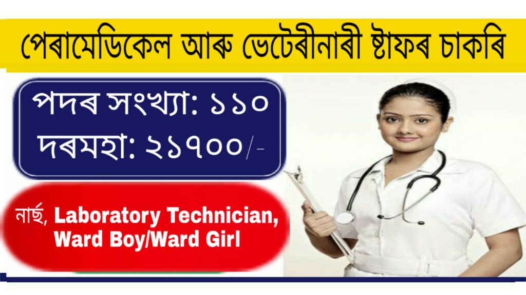 BSF Paramedical and Veterinary Staff Recruitment 2021