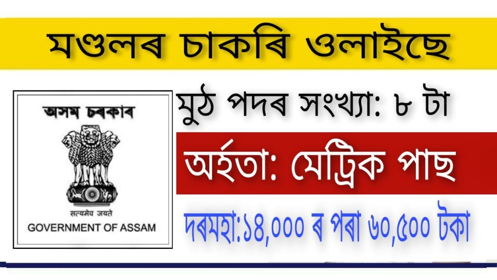 Sivasagar DC Office Recruitment 2021