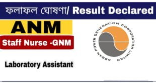 APGCL Assam Recruitment Result 2022