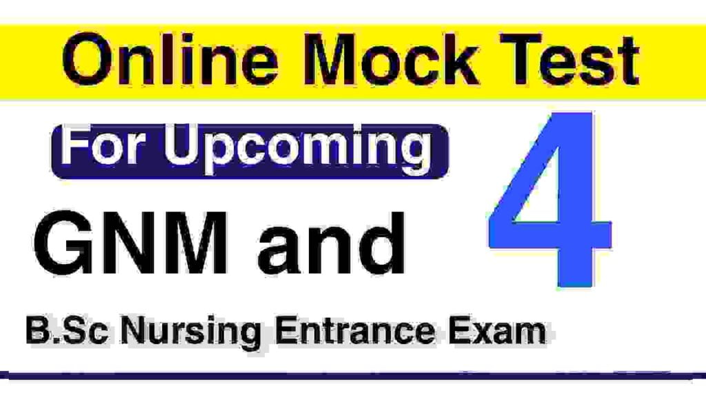 Mock Test for Nursing Entrance Exam part 4