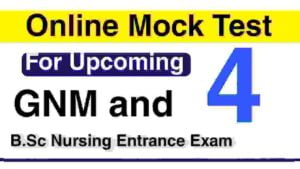Mock Test for Nursing Entrance Exam part 4