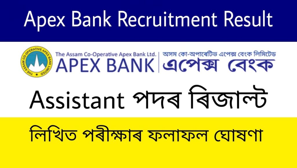 APEX Bank Recruitment Result 2022