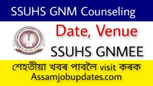 SSUHS GNM Counseling