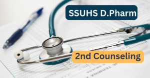 SSUHS D Pharm 2nd counseling