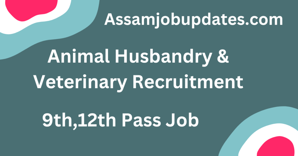 Animal Husbandry & Veterinary Recruitment