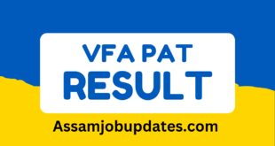 VFA Assam Result 2023