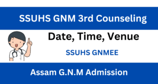 SSUHS GNM 3rd counseling