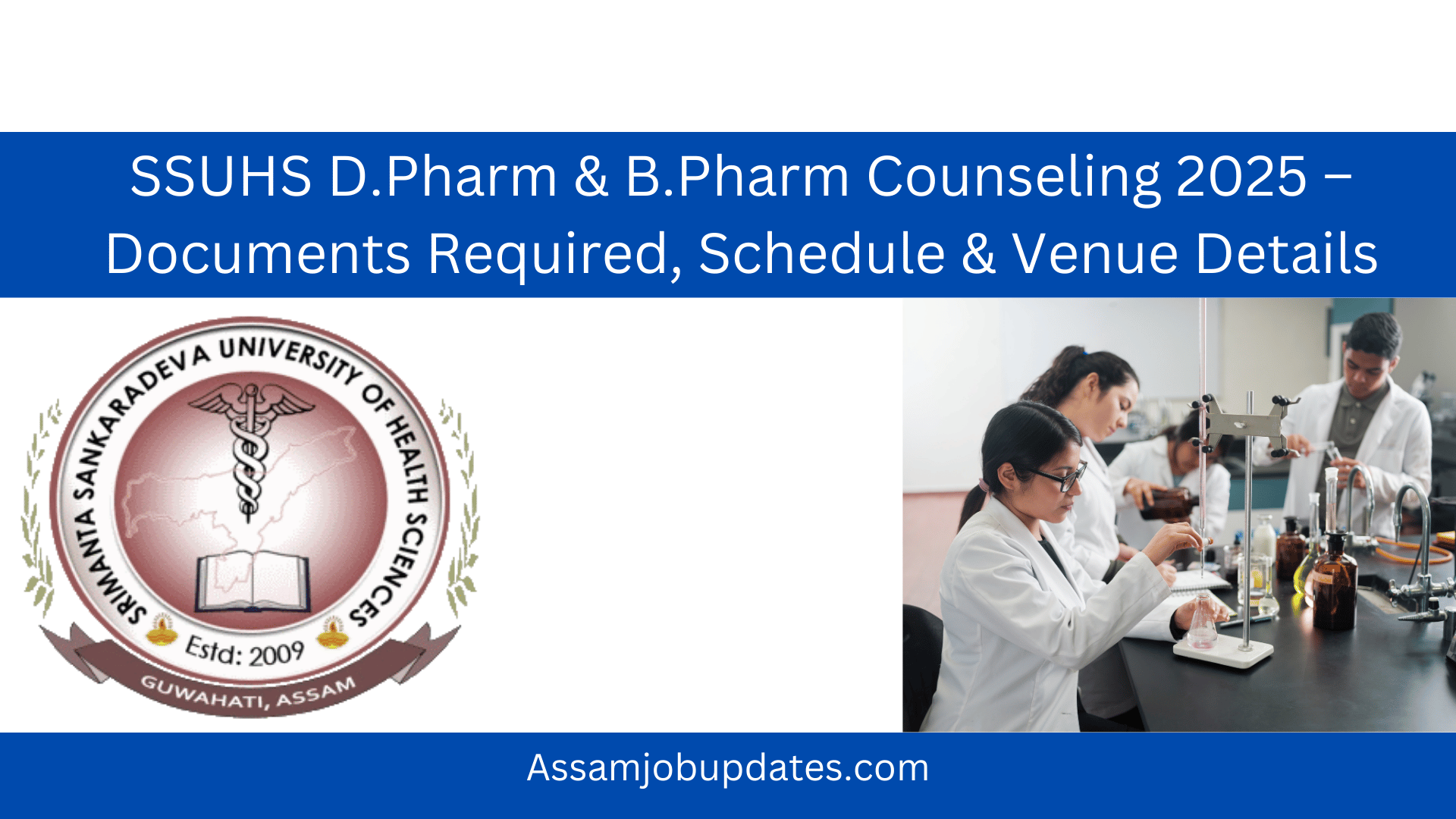 SSUHS D.Pharm & B.Pharm Counseling