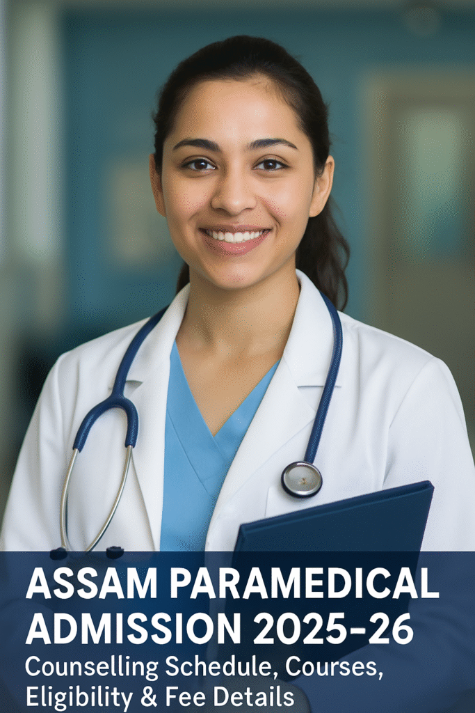 Assam Paramedical Admission