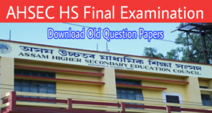 HS Final Examination Old Question Papers