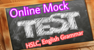 Online Mock Test for HSLC Student