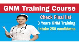 Assam 3 years GNM Course
