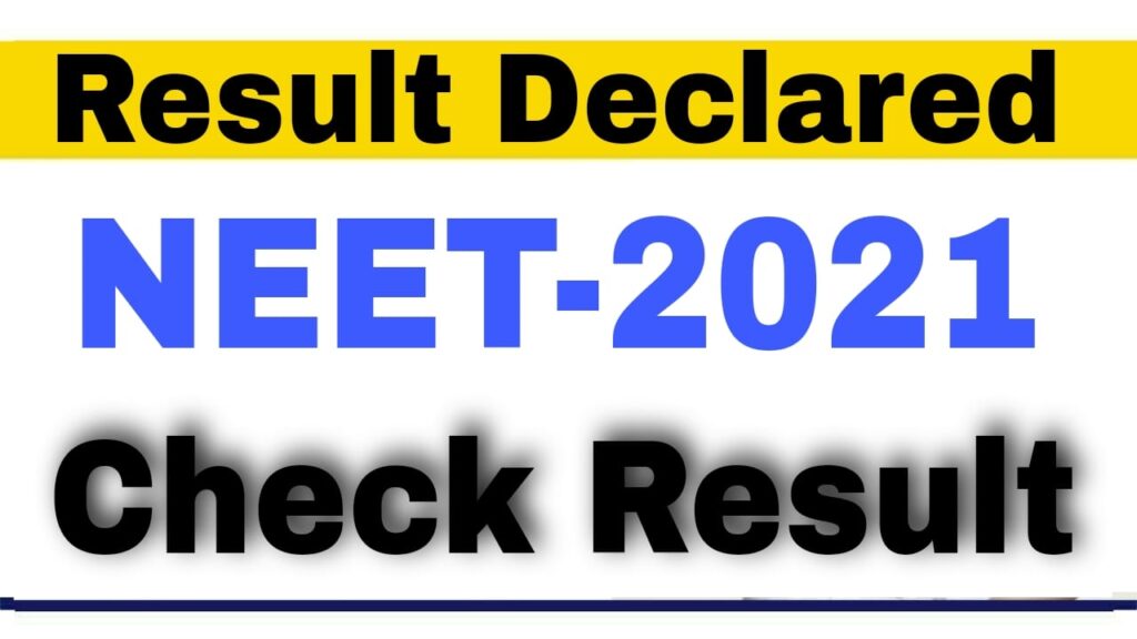 NEET Result 2021