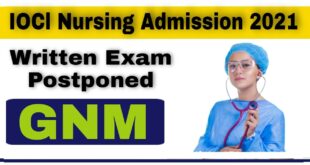 IOCL Digboi Nursing Admission 2021
