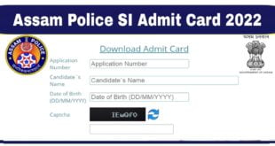 Download Sub Inspector (AB/UB) Call letter